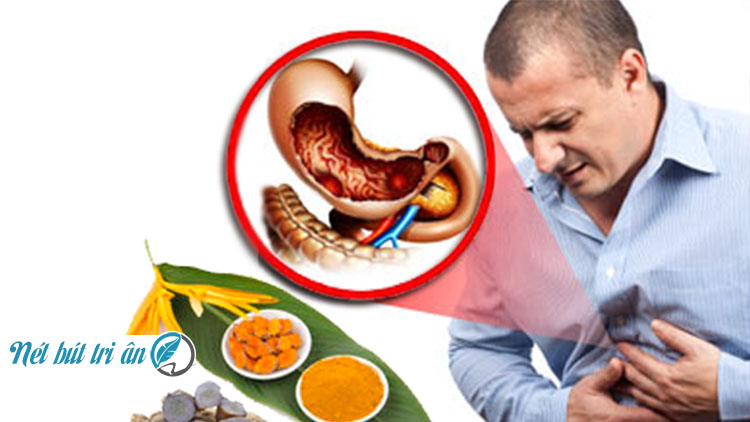 Tinh bột nghệ chữa đau dạ dày